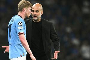 Guardiola betont: De Bruyne "verlässt Manchester nicht"