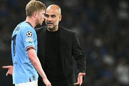 Guardiola betont: De Bruyne Guardiola betont: De Bruyne