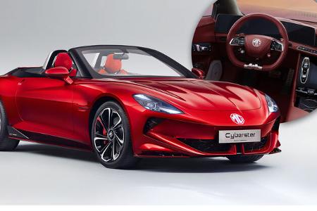 MG Cyberster Interieur 2023