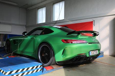 Mercedes-AMG GT R, Prüfstand