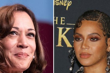 Kamala Harris zieht mit Hilfe von Beyoncé in den Wahlkampf Kamala Harris zieht mit Hilfe von Beyoncé in den Wahlkampf