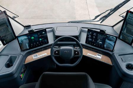 Windrose Elektro-Lkw Zugmaschine