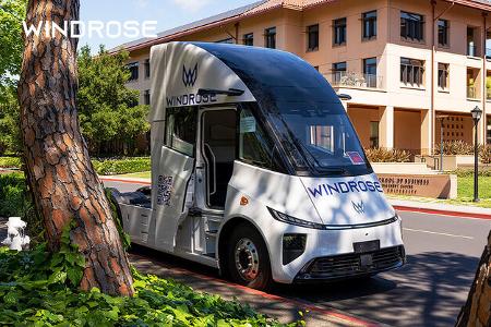 Windrose Elektro-Lkw Zugmaschine