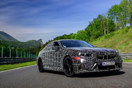 BMW M5 getarnt