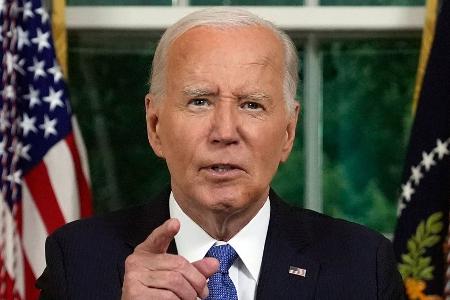 Rede an Nation: Joe Biden klärt über Rücktritt und seine Zukunft auf Rede an Nation: Joe Biden klärt über Rücktritt und seine Zukunft auf