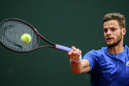 Tennis: Hanfmann im Halbfinale von Kitzbühel Tennis: Hanfmann im Halbfinale von Kitzbühel