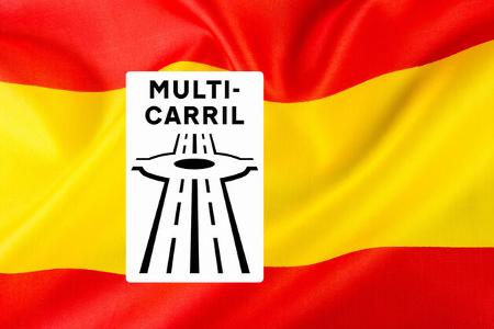 Neue spanische Verkehrsschilder
