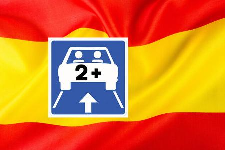 Neue spanische Verkehrsschilder