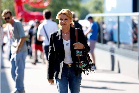 Corinna Schumacher zu Besuch bei der Formel 1 in Spa Corinna Schumacher zu Besuch bei der Formel 1 in Spa