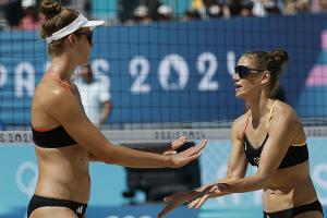 Beachvolleyball: Müller/Tillmann mit souveränem Olympia-Debüt