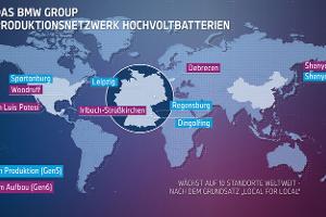 Hier plant BMW seine neuen Batteriefabriken