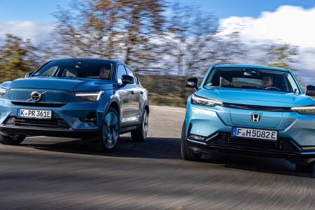Honda E:Ny1, Volvo c40 P. E Honda E:Ny1, Volvo c40 P. E