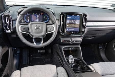 Volvo c40 P. E, Cockpit