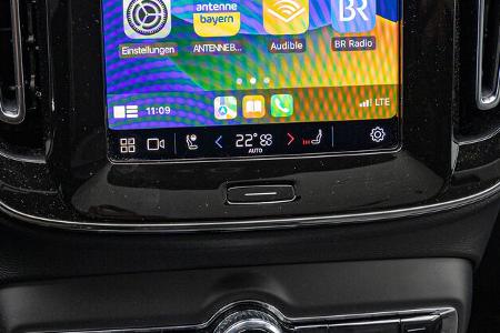 Volvo c40 P. E, Infotainmentsystem
