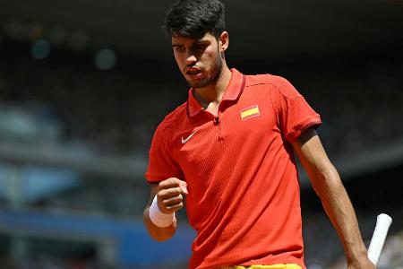 Duell um Gold: Djokovic folgt Alcaraz ins Finale