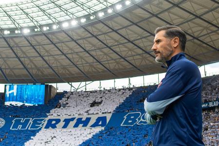 Hertha verliert bei Fiel-Debüt Hertha verliert bei Fiel-Debüt