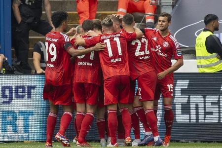 Pechvogel Vukotic: Düsseldorf startet erfolgreich Pechvogel Vukotic: Düsseldorf startet erfolgreich