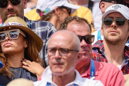 Olympia: Seltener Pärchenauftritt von Ryan Gosling und Eva Mendes Olympia: Seltener Pärchenauftritt von Ryan Gosling und Eva Mendes