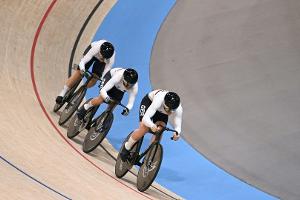 Drama bei der Rekordflut: Nur Bronze für Teamsprint-Trio