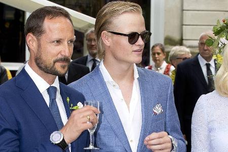 Kronprinz Haakon äußert sich zur Festnahme von Stiefsohn Marius Kronprinz Haakon äußert sich zur Festnahme von Stiefsohn Marius