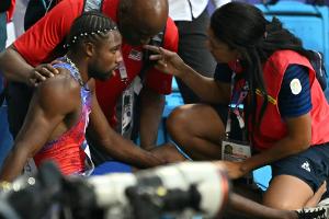 Lyles mit Corona nur 200-m-Dritter - Gold an Tebogo