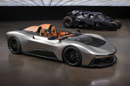 Automobili Pininfarina B95 Gotham mit Tumbler Batmobil