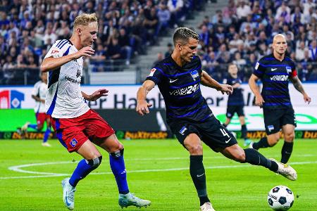 Hertha rettet Punkt beim HSV Hertha rettet Punkt beim HSV