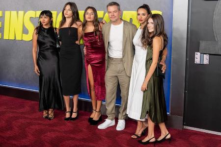 Vater von vier Töchtern: Matt Damon versucht, Vater von vier Töchtern: Matt Damon versucht,