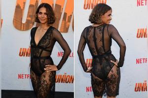 Halle Berry: Im sinnlichen Naked Dress bei der "The Union"-Premiere