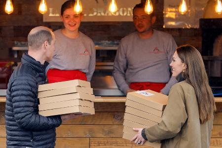 Prinz William und Kate schreiben Kondolenzbrief für Pizzabäcker Prinz William und Kate schreiben Kondolenzbrief für Pizzabäcker