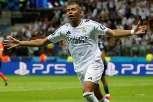 Mbappe trifft: Real triumphiert im europäischen Supercup