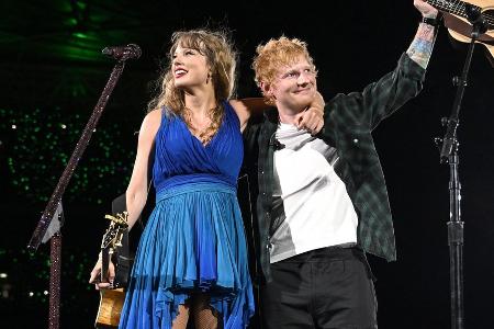 Show in London: Taylor Swift holt Ed Sheeran auf die Bühne Show in London: Taylor Swift holt Ed Sheeran auf die Bühne