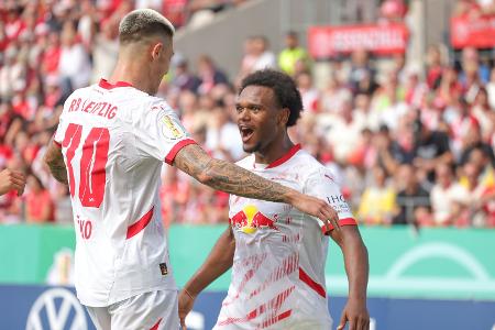 Trotz Chancenwucher: Leipzig besteht in Essen Trotz Chancenwucher: Leipzig besteht in Essen