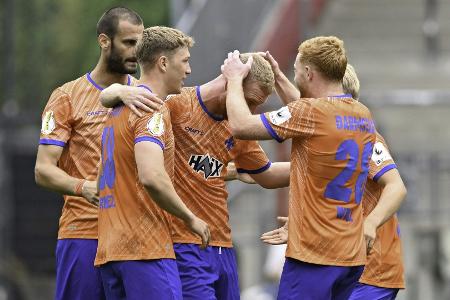 Nach Fehlstart in der Liga: Darmstadt im Pokal weiter Nach Fehlstart in der Liga: Darmstadt im Pokal weiter