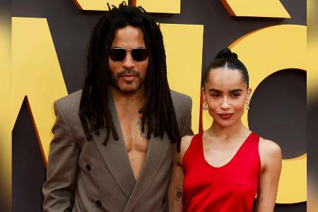 Stylisches Vater-Tochter-Duo: Lenny Kravitz begleitet Zoë zur Premiere Stylisches Vater-Tochter-Duo: Lenny Kravitz begleitet Zoë zur Premiere