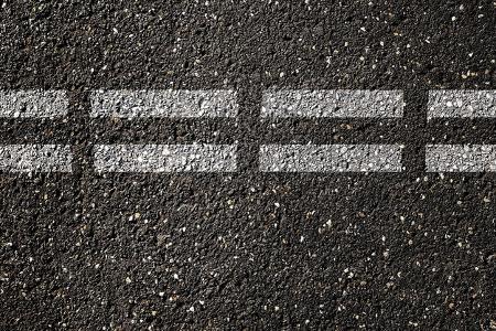 Leitlinie Straße Doppelt