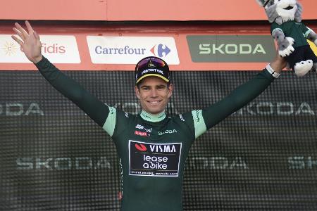 Vuelta: Van Aert gewinnt siebte Etappe Vuelta: Van Aert gewinnt siebte Etappe