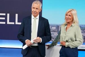Peter Kloeppel und Ulrike von der Groeben: Starke Quoten zum Abschied
