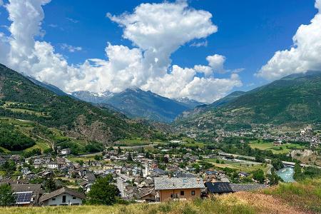 Italienische Alpen Aostatal 