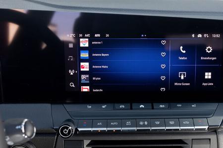 Opel Astra ST 1.5 Diesel, Infotainmentsystem