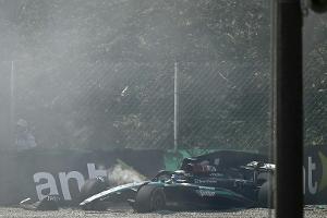 Formel 1: "Wunderkind" Antonelli mit heftigem Crash