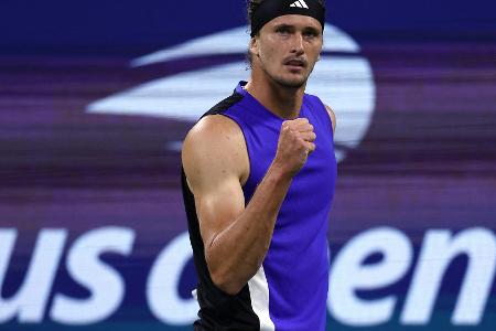 Tief in der Nacht: Zverev erreicht Achtelfinale von New York Tief in der Nacht: Zverev erreicht Achtelfinale von New York