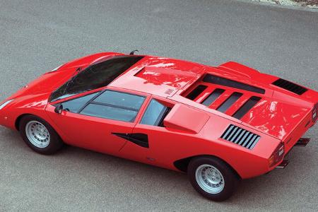 Lamborghini Countach Periscopio, Rückspiegel, 01/2016