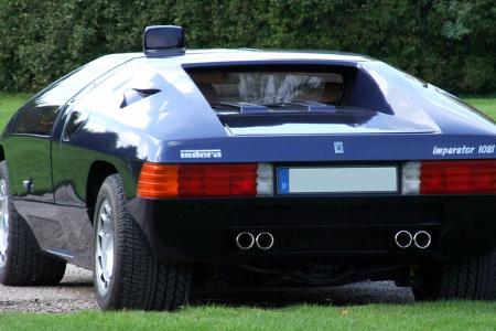 Isdera Imperator 108i, Mercedes C111, Rückspiegel, 01/2016