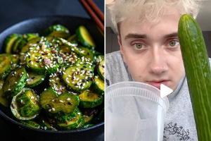 Gurkensalat wird zum TikTok-Trend: Die besten Rezepte