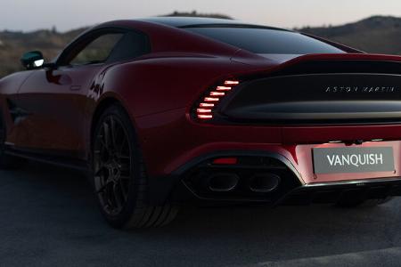 SPERRFRIST 02.09.24 22.30 Uhr Aston Martin Vanquish V12 2024 Neuvorstellung