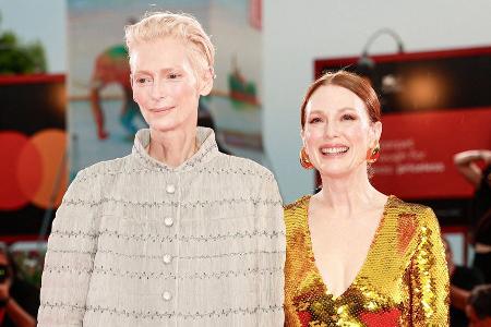 Tilda Swinton und Julianne Moore: Beifall-Rekord in Venedig Tilda Swinton und Julianne Moore: Beifall-Rekord in Venedig