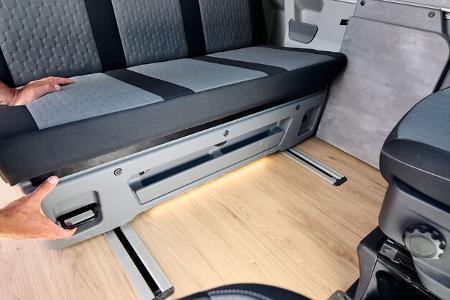 Ford Nugget Campervan Sitzbank