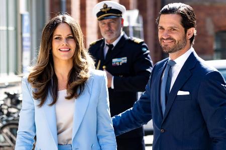 Prinzessin Sofia zeigt sich erstmals seit den Baby-News Prinzessin Sofia zeigt sich erstmals seit den Baby-News