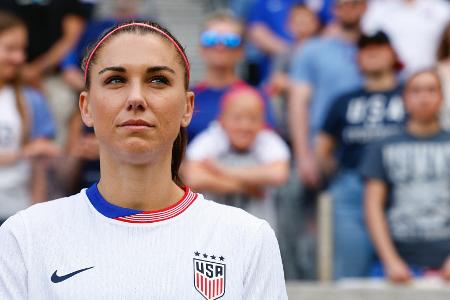 Frauenfußball: Schwangere Morgan beendet Karriere Frauenfußball: Schwangere Morgan beendet Karriere